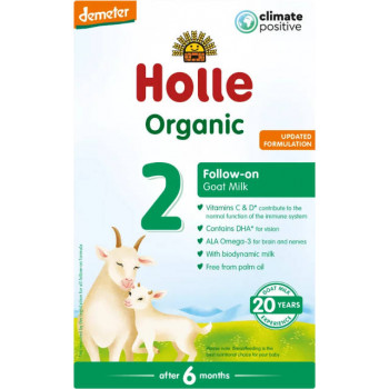 Holle Bio Kozie dojčenské mlieko 2 (od 6. mesiaca)